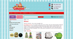 Desktop Screenshot of cakepan.com.au